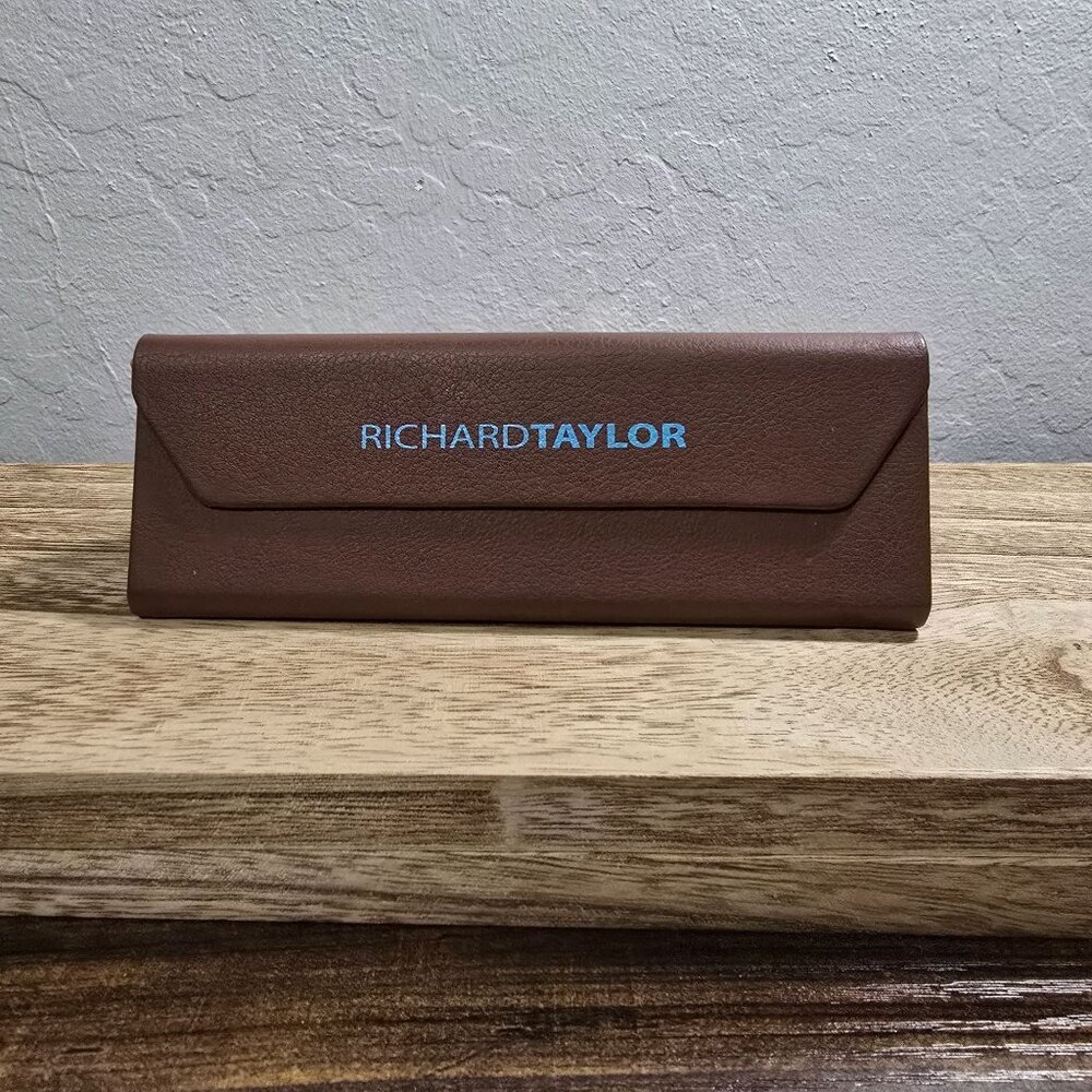 Richard Taylor Scottsdale Jack Eyeglasses Matte Brown 55-16-140 Frame READ - Picture 7 of 13